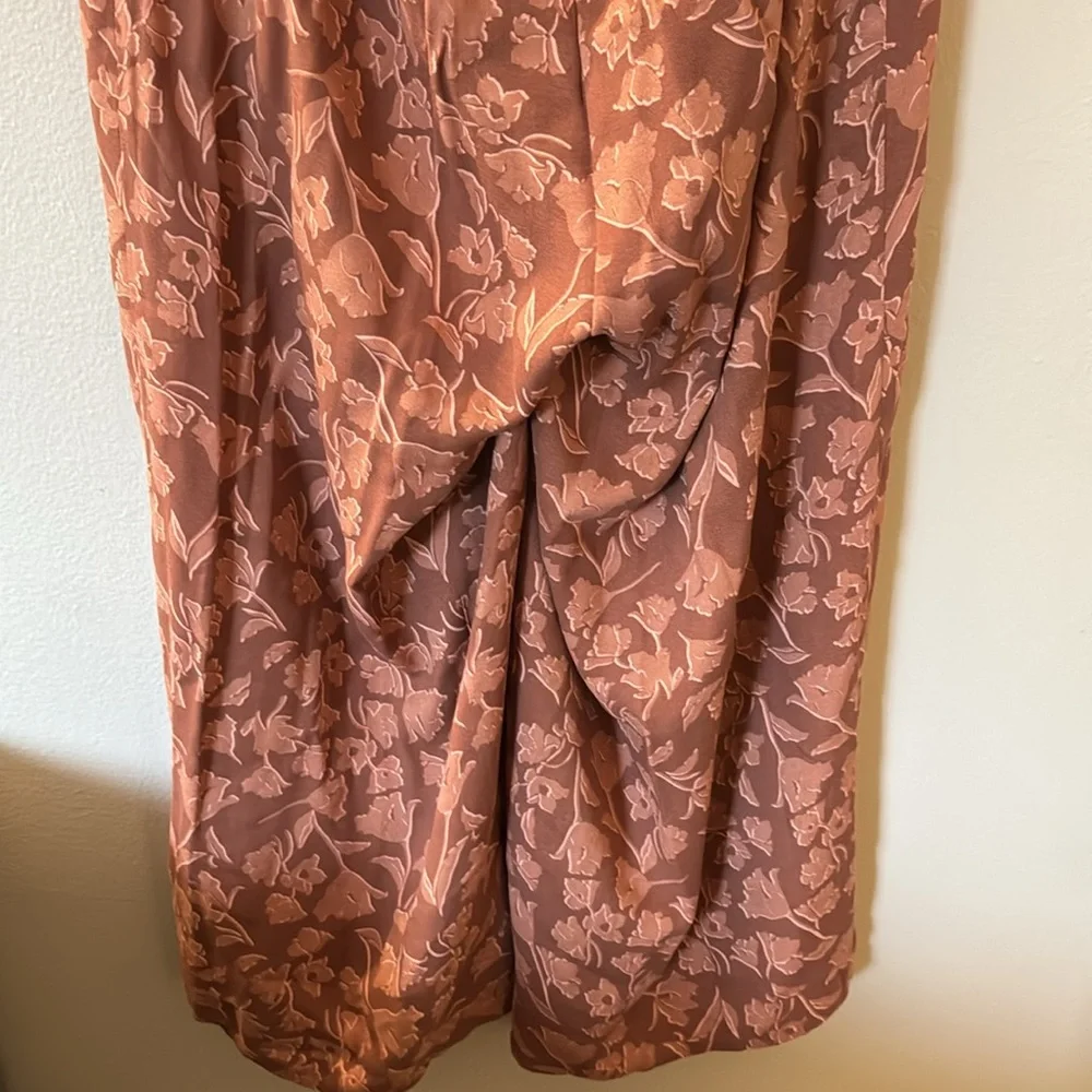 Knot Sisters Petty Jumpsuit in Sienna Tulips Pockets Women's Large Floral - Picture 14 of 16